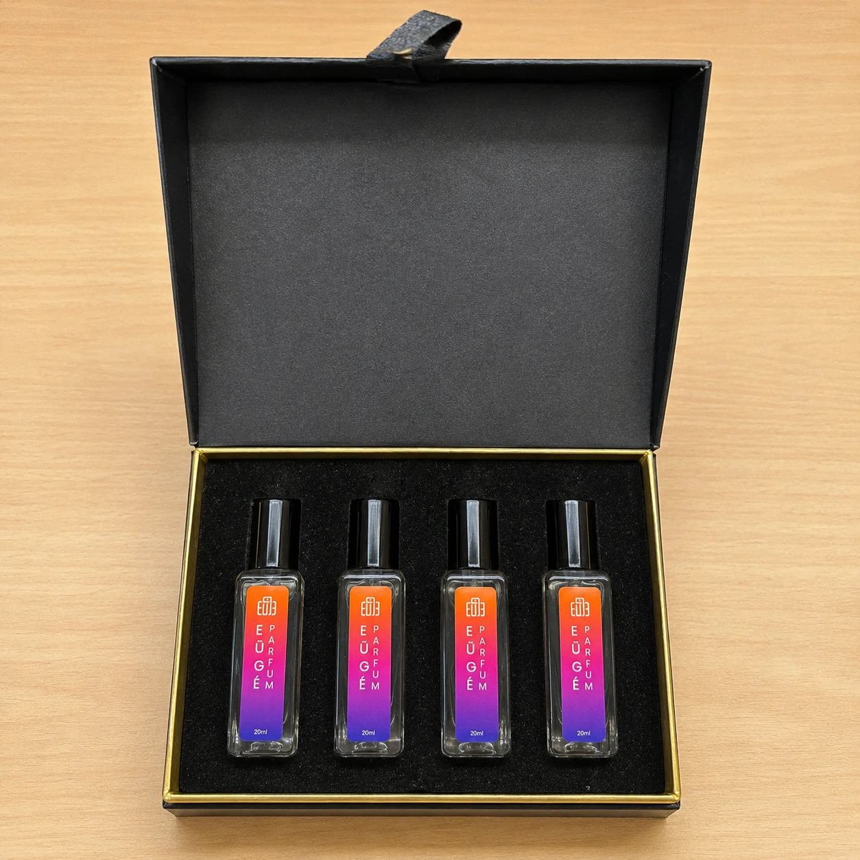 Euge Premium Perfume Gift Set – 4 Premium Perfumes (20ml Each)