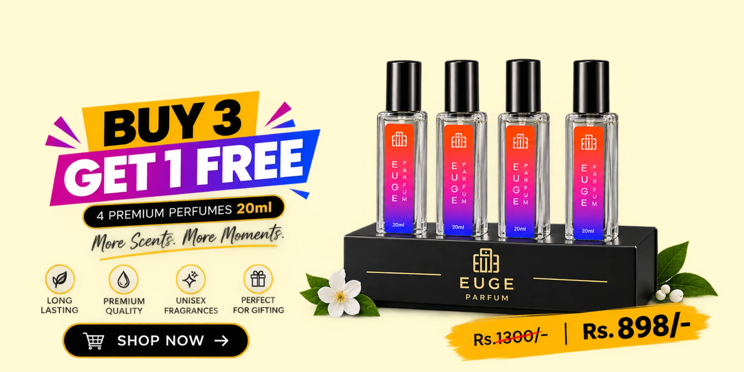 Buy3 get 1